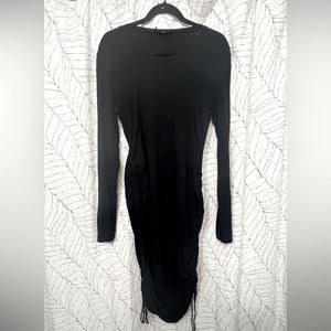 DYNAMITE KYLE RUCHED DRESS